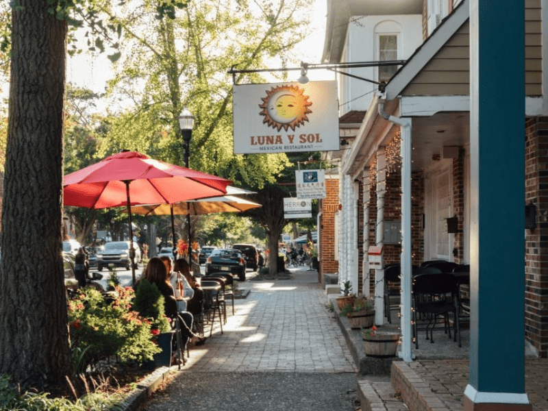 Downtown Moorestown near Tooth Patrol Pediatric Dentistry in Moorestown, NJ
