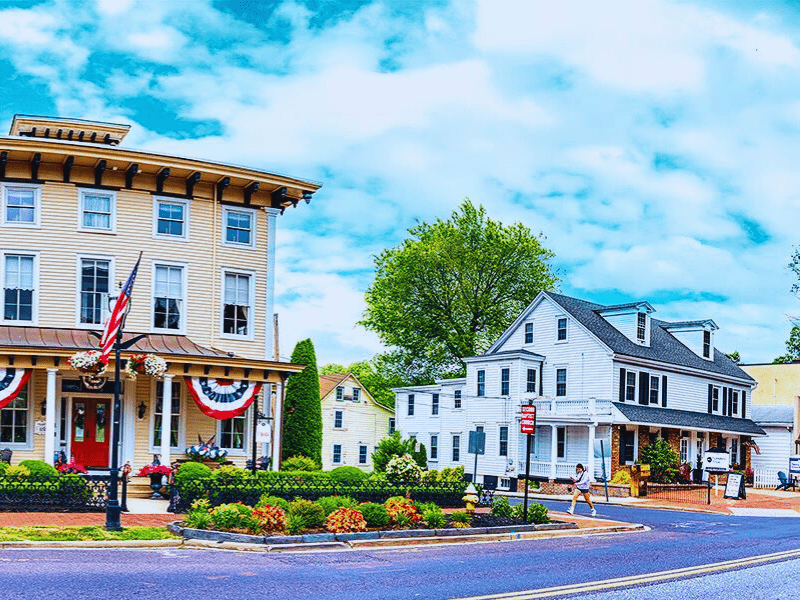 Downtown Moorestown near Tooth Patrol Pediatric Dentistry in Moorestown, NJ