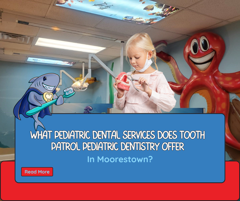 Young girl learning brushing techniques during pediatric dental services in Moorestown NJ visit